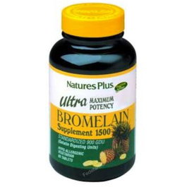 Natures Plus Ultra Bromelaína 1500mg 60 comprimés