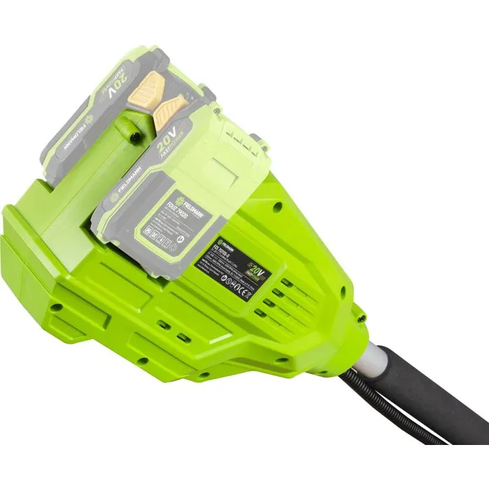 Fieldmann Tondeuse sans fil 20V, largeur de coupe 37 cm, pour petit jardin, batterie et chargeur non inclus