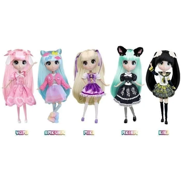 Bandai Poupée Kiki Kawai Shibajuku 30 cm - Poupée Japonaise Style Japon - Licence Officielle - Idéale pour les enfants de 4 à 10 ans Bandai Poupée Kiki Kawai Shibajuku 30 cm - Poupée Japonaise Style Japon - Licence Officielle - Idéale pour les enfants de 4 à 10 ans