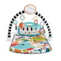 Fisher-Price Tapis d'activités pour bébé avec piano, Kick & Play, lumières et sons - Tapis de jeu pour nourrissons dès 1 mois
