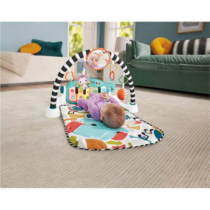 Tapis de jeu Fisher-Price Kick and Play Plastique Hochet Piano ES