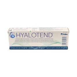 HYALOTEND Hialuronato Sodico 20 mg/2 ml Seringue Préchargée