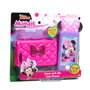 Just Play Téléphone Mobile Minnie Mouse Chat With Me 89876 - Jouet avec Sons et Lumières, Multilingue (Anglais, Français, Allemand, Italien, Portugais, Espagnol)