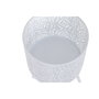 Home ESPRIT Set de pots de fleurs Blanc Fer 23 x 23 x 66 cm