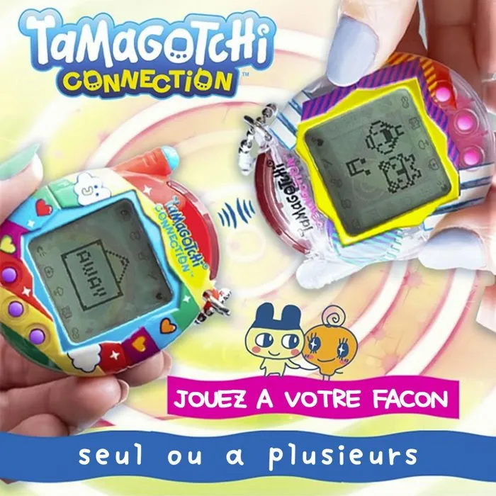 Bandai Tamagotchi Connection Neon Planet - Animal virtuel interactif infrarouge - 6 jeux - 50 personnages - Dès 6 ans - Jouet électronique rétro Bandai Tamagotchi Connection Neon Planet - Animal virtuel interactif infrarouge - 6 jeux - 50 personnages - Dès 6 ans - Jouet électronique rétro