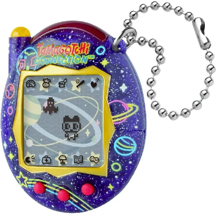 Bandai Tamagotchi Connection Neon Planet - Animal virtuel interactif infrarouge - 6 jeux - 50 personnages - Dès 6 ans - Jouet électronique rétro Bandai Tamagotchi Connection Neon Planet - Animal virtuel interactif infrarouge - 6 jeux - 50 personnages - Dès 6 ans - Jouet électronique rétro