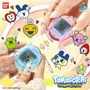 Bandai Tamagotchi Connection Neon Planet - Animal virtuel interactif infrarouge - 6 jeux - 50 personnages - Dès 6 ans - Jouet électronique rétro
