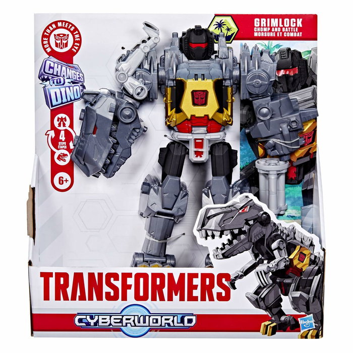 Hasbro Transformers Grimlock Morsure et combat - 22,5 cm