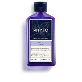 Phyto Shampoing Violet Neutralisant 250 ml Cheveux Soyeux et Brillants