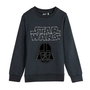 Cerdá Sweatshirt coton brossé motif Star Wars pour 12 ans, DARK GRAY, Sweatshirt enfant
