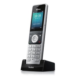 Yealink Système téléphonique DECT SIP VoIP pour PME - Base W52P avec 4 appels simultanés, 5 combinés, PoE - Solution sans fil évolutive