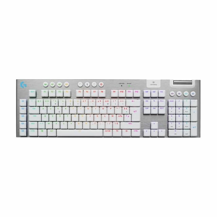 Logitech G G915 X Clavier Gamer Sans Fil Tactile AZERTY Blanc Logitech G G915 X Clavier Gamer Sans Fil Tactile AZERTY Blanc