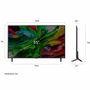 TV intelligente LG 55QNED87A6B 55" (55") 4K Ultra HD (4K Ultra HD) LED HDR Edge-LED AMD FreeSync (LED) (HDR) (Edge-LED) (AMD Fre