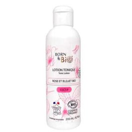 BORN TO BIO Lotion Tonique Eau Florale Roses et Bleuets 200ml BIO