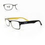 EL CHARRO Lunettes de lecture Kansas Noir / Jaune +2,0