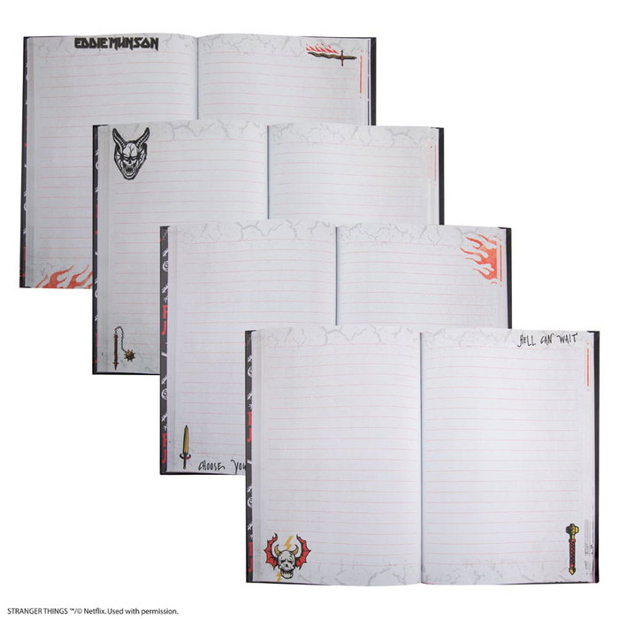 Stranger Things Cahier du Hellfire Club Stranger Things Cahier du Hellfire Club