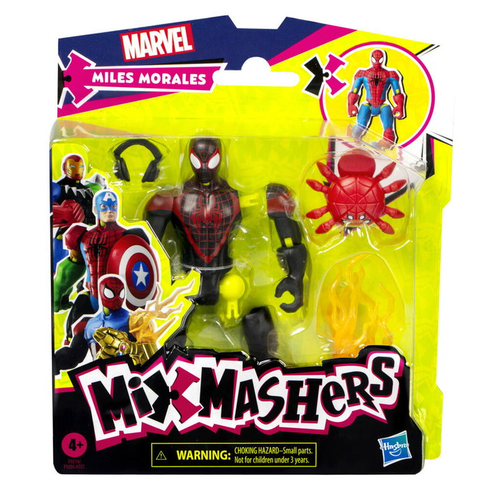 Hasbro MixMashers Miles Morales, Figurine de 12 cm personnalisable