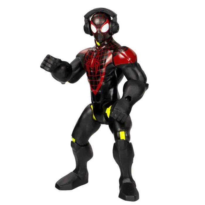 Hasbro Marvel MixMashers Miles Morales, Figurine Personnalisable à Mélanger et Combiner avec Accessoires, Dès 4 Ans