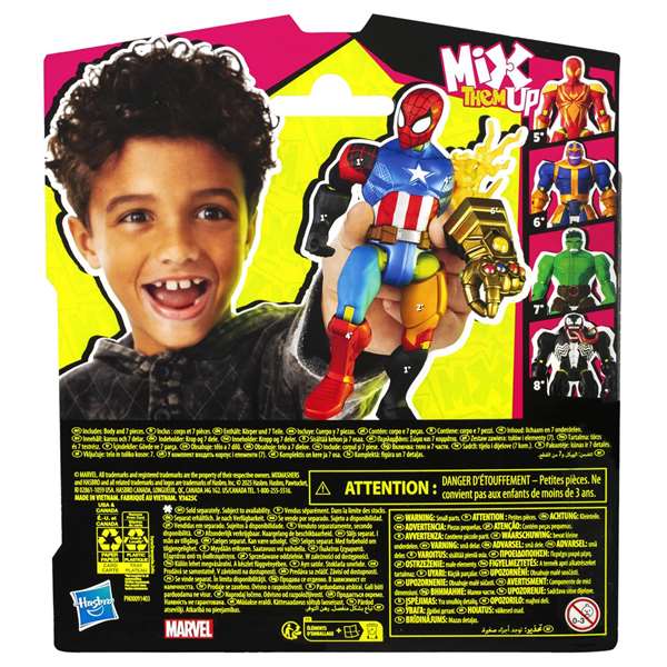 Hasbro MixMashers Miles Morales, Figurine de 12 cm personnalisable