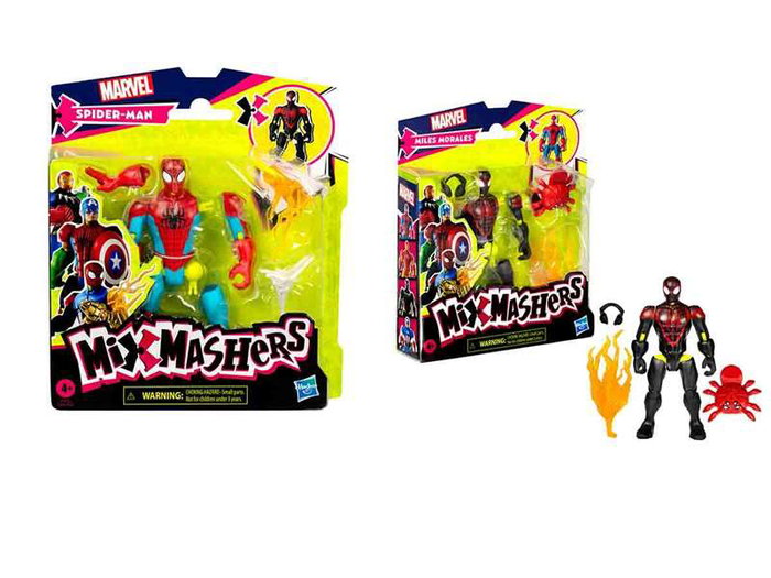 Hasbro MixMashers Miles Morales, Figurine de 12 cm personnalisable