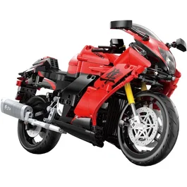 CADA Maître - Jeu de construction - Moto Suzuki Hayabusa - Échelle 1:6 - 1043 pièces - À partir de 8 ans