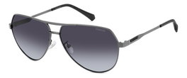 Polaroid PLD-2145-G-S-X-KJ1G2WJ Lunettes de soleil grises pour homme