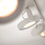 Philips Applique Murale LED ClockWork Blanc 4x4.5W Dimmable 2000Lm