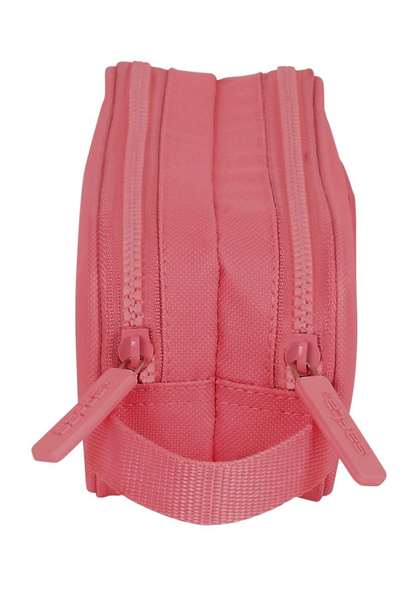 Safta Trousse Fourre-Tout Double Marsala Bordeaux 21x8x6cm Safta Trousse Fourre-Tout Double Marsala Bordeaux 21x8x6cm