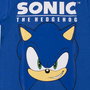 Sonic T-shirt manches courtes single jersey - Motif Sonic - Taille 8 ans - Modèles assortis - Bleu