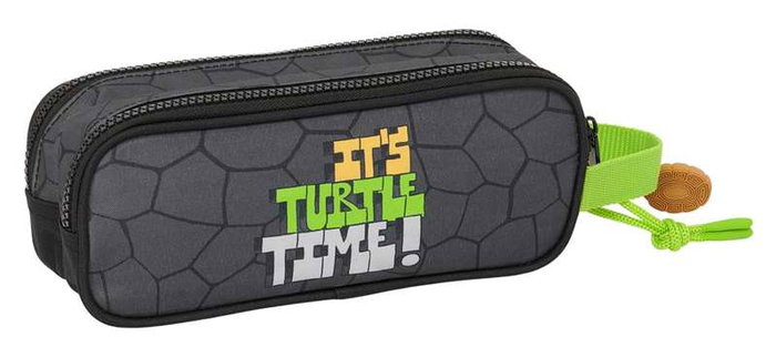 Safta Portatodo double Tortugas Ninja, boîte de rangement en plastique avec poignée, 21x8x6 cm, pour enfants à partir de 3 ans Safta Portatodo double Tortugas Ninja, boîte de rangement en plastique avec poignée, 21x8x6 cm, pour enfants à partir de 3 ans