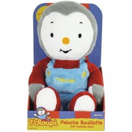 Jemini T'choupi Peluche Bouillotte Rose +/- 21 cm