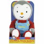 Jemini T'choupi Peluche Bouillotte Rose +/- 21 cm