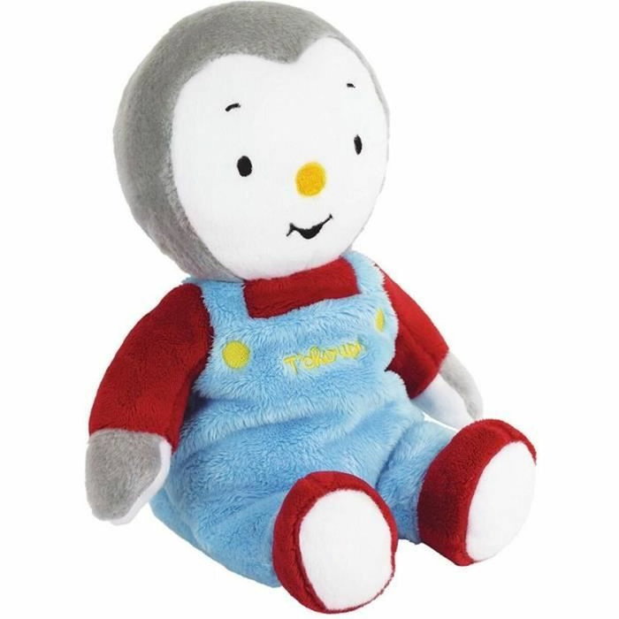 Jemini T'choupi Peluche Bouillotte Rose +/- 21 cm