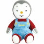 Jemini T'choupi Peluche Bouillotte Rose +/- 21 cm