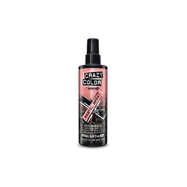 Crazy Color Spray Capillaire Temporaire Peachy Coral - Colorant Pastel pour Cheveux Blonds - Facile à Laver - 250 mL