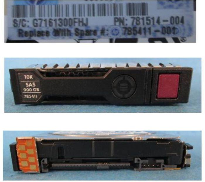 Hewlett Packard Enterprise 900Go SAS Disque Dur 12Gb/s 10000RPM SFF 2.5 Pouces