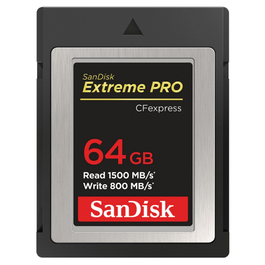 SanDisk CFexpress SDCFE-064G-GN4NN - Carte mémoire CFexpress Extreme PRO 64 Go - Noir