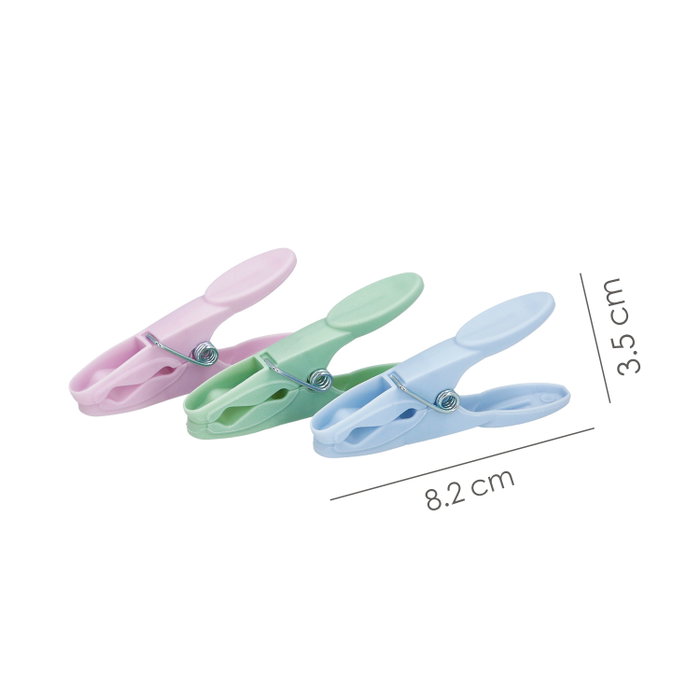 ORYX Lot de 24 pinces à linge en plastique ORYX Lot de 24 pinces à linge en plastique