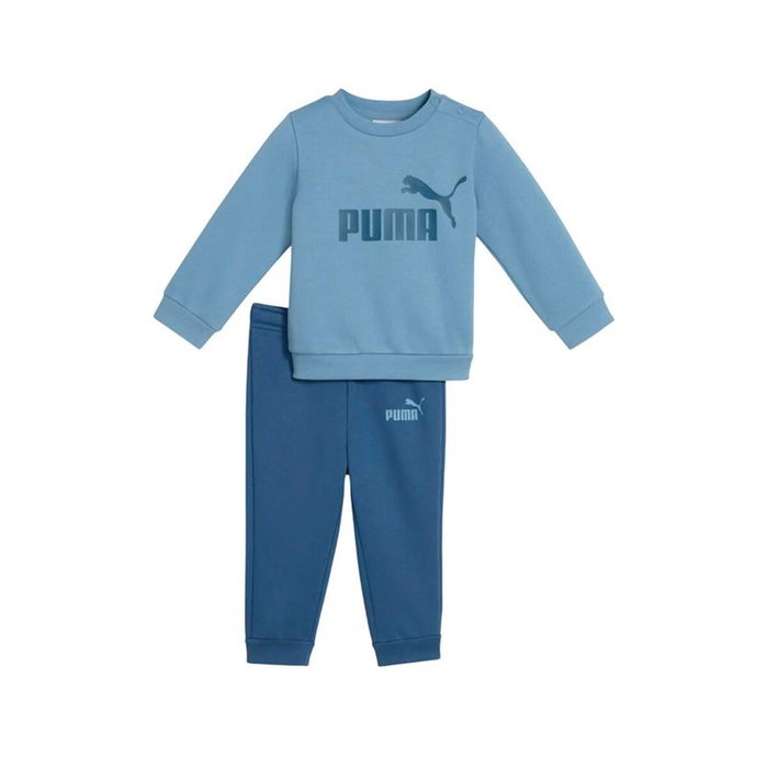 Ensemble de Sport pour Bébé Puma Minicats Essentials Bleu 6 Ensemble de Sport pour Bébé Puma Minicats Essentials Bleu 6