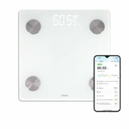Livoo DOM528W Pese-personne impédancemètre connecté Blanc
