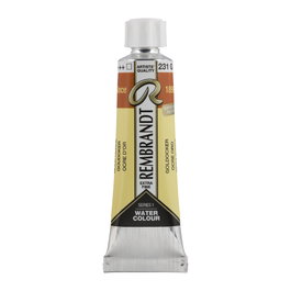 Rembrandt Peinture aquarelle en tube 10 ml Ocre Or 231