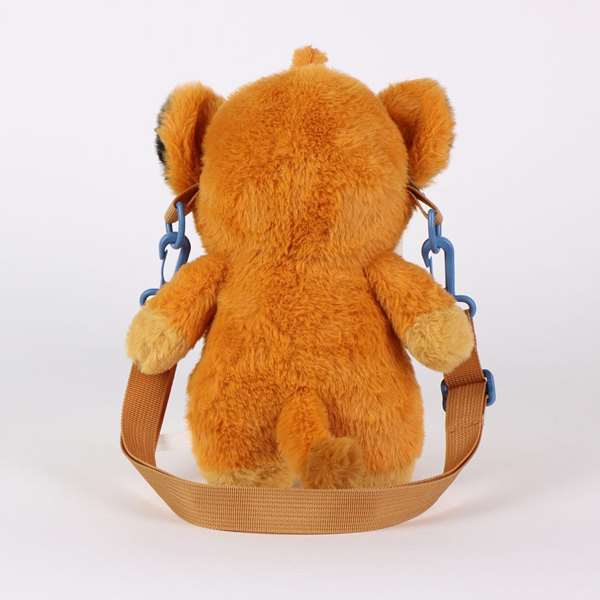 Cerdá Lion King Sac à dos peluche sac à dos enfant, peluche lion, 14 x 28 x 11 cm, pour 3 ans et plus
