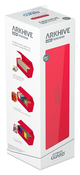 Ultimate Guard Arkhive 400+ Xenoskin Rouge Ultimate Guard Arkhive 400+ Xenoskin Rouge