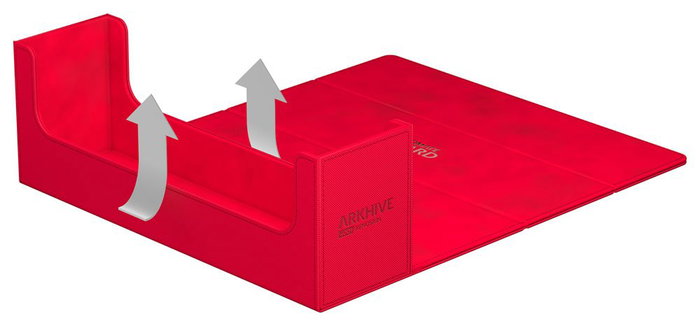 Ultimate Guard Arkhive 400+ Xenoskin Rouge Ultimate Guard Arkhive 400+ Xenoskin Rouge
