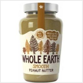 WHOLE EARTH Crème de cacahuète originale douce BIO 454g