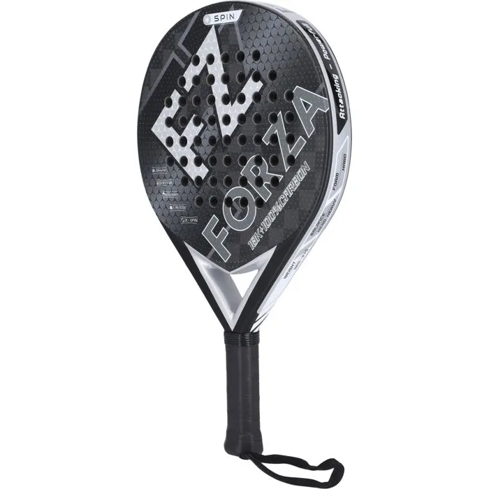 FZ FORZA Brace Spin - Raquette de padel Diamant - Noir