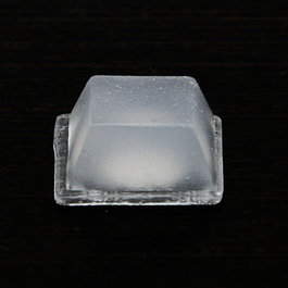 HERRAJES ALK Goma Eva Adhesiva Lagrima C12,5X5,8 Transparente (40 unités) - Feuille d'EVA adhésive en forme de larme