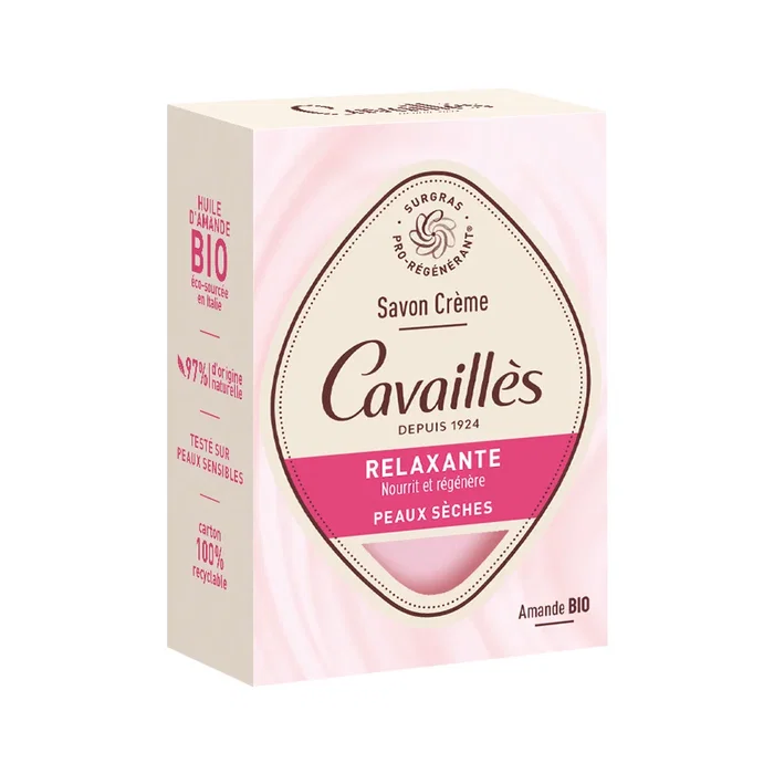 Roge Cavailles Pain de Savon Pro-Régénérant à l'Amande 100 g