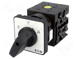 EATON ELECTRIC Commutateur à cames étoile-triangle 20A 3 positions stables 0-Y-Δ