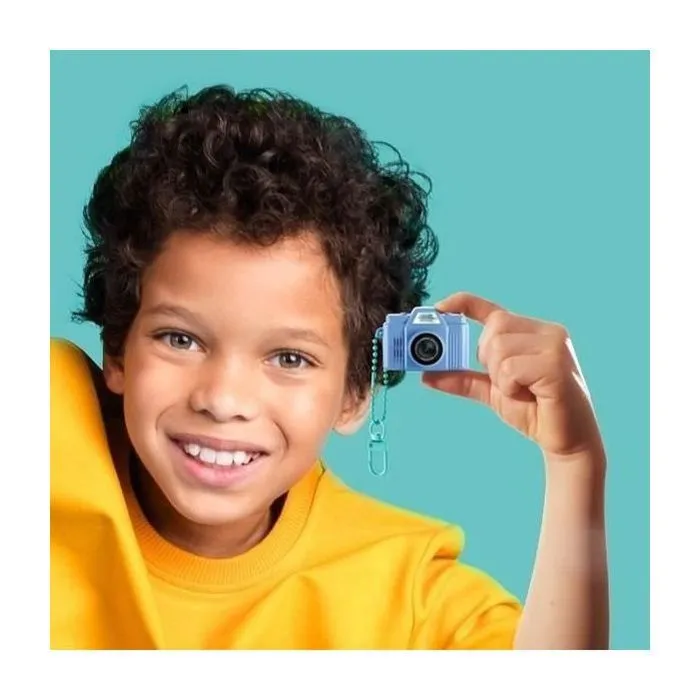 Canal Toys Appareil Photo Numérique Mini Cam' Azul Photo Creator Retro CTCLK059 avec Carte SD 1GB Incluse